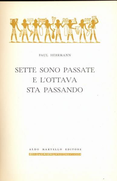 Sette sono passate e l'ottava sta passando - Paul Herrmann - copertina
