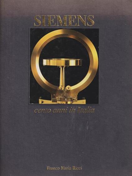 Siemens cento anni in Italia - lingue: italiano ed inglese - copertina