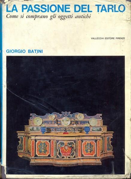 La passione del tarlo - Giorgio Batini - copertina