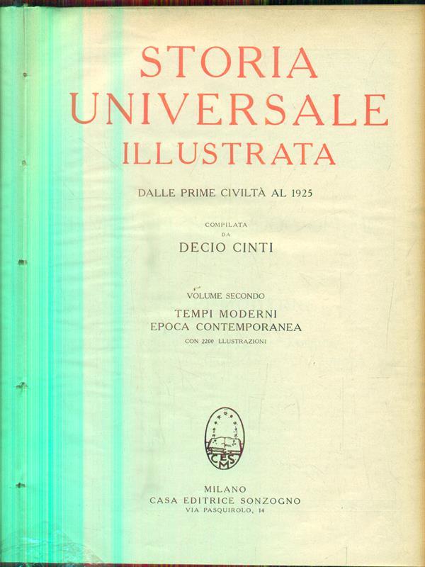 Storia universale illustrata
