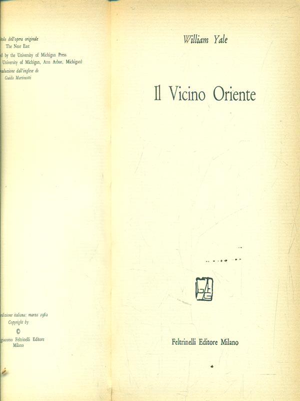 Il vicino Oriente
