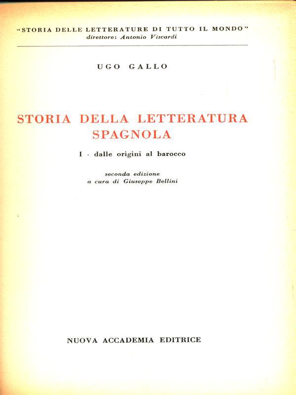 Storia della letteratura spagnola: dalle origini al Barocco