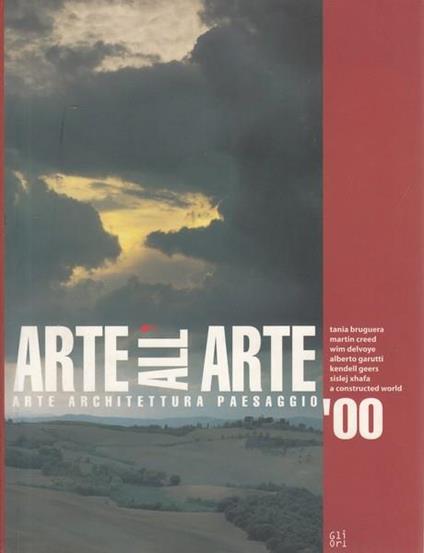 Arte all'arte. Arte architettura paesaggio - copertina
