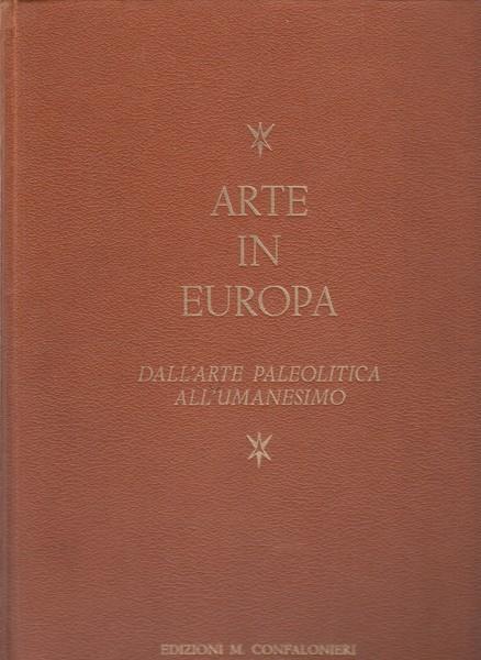 Arte in Europa. Dall'arte paleolitica all'Umanesimo