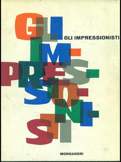 impressionisti - Piero Del Giudice - copertina