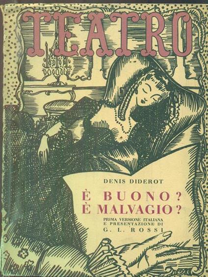 é buono o malvagio? - Denis Diderot - copertina