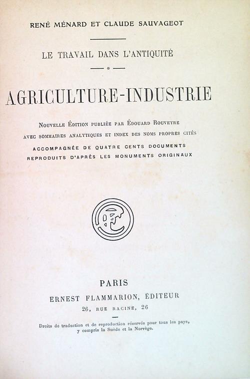 Agriculture - Industrie