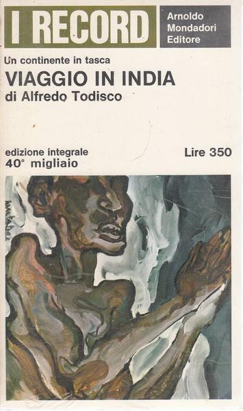 Viaggio in India - Alfredo Todisco - copertina