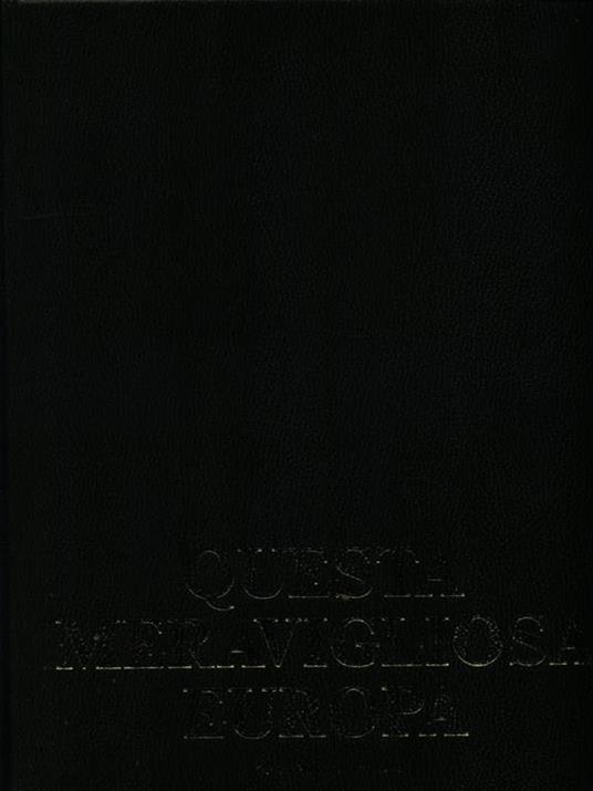 Questa meravigliosa Europa - copertina