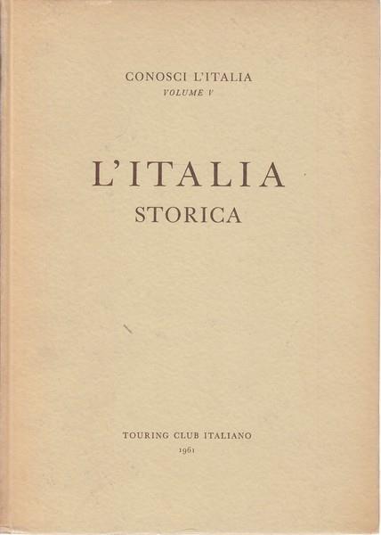 L' Italia storica - copertina