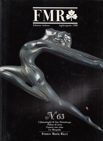 FMR n 63 luglio agosto 1988 - copertina