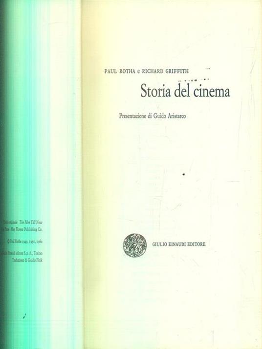 Storia del cinema - Georges Sadoul - copertina