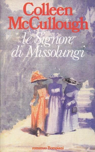 Le signore di Missolungi - Colleen McCullough - copertina