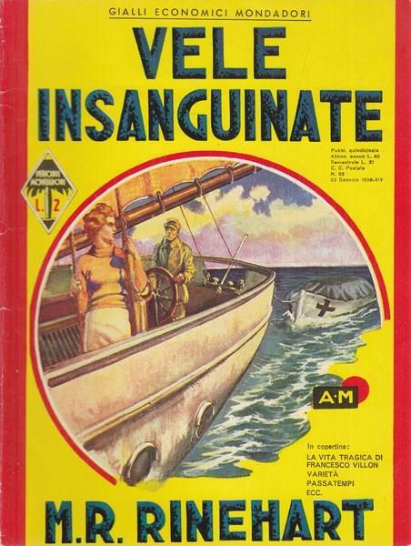 Vele insanguinate - Mary Roberts Rinehart - copertina