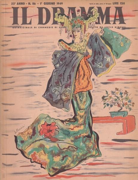 Il dramma n. 86 1°giugno 1949 Un uomo comune - Leonid Leonov - copertina