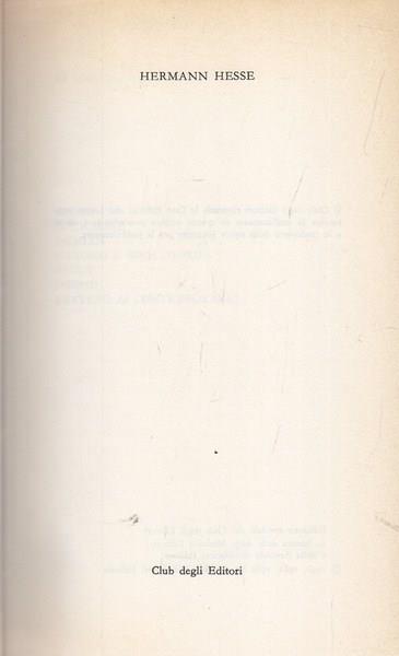 Hermann Hesse. Premio Nobel 1946