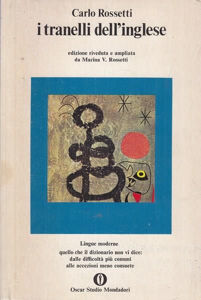 tranelli dell'inglese - Carlo Rossetti - copertina