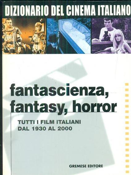 Fantascienza fantasy horror - copertina