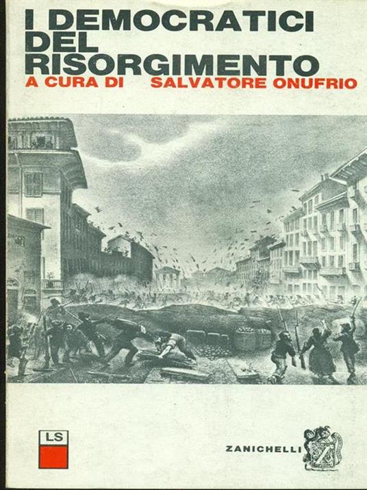 I democratici del Risorgimento - Salvatore Onufrio - copertina