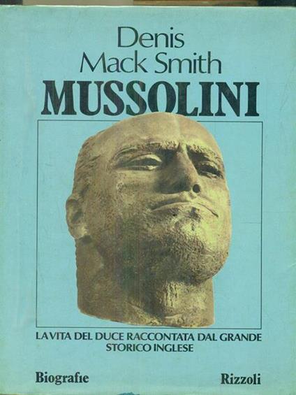 Mussolini - Denis Mack Smith - copertina