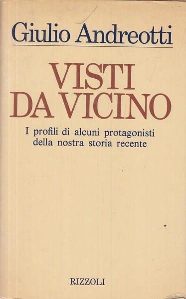 Visti da vicino - Giulio Andreotti - copertina