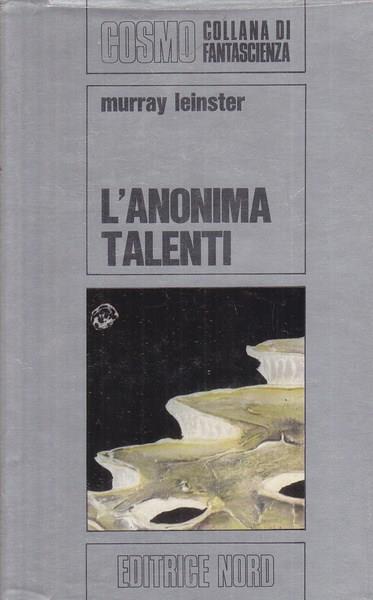 L' anonima talenti - Murray Leinster - copertina