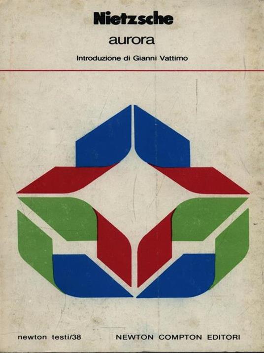 Aurora  - Friedrich Nietzsche - copertina