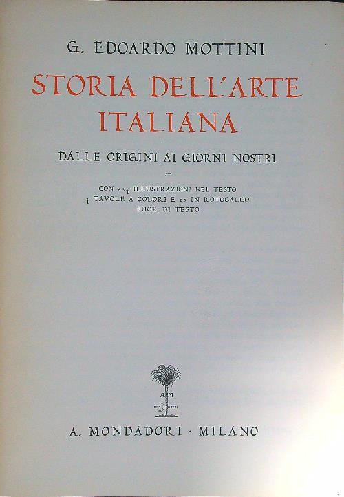 Storia dell'arte italiana