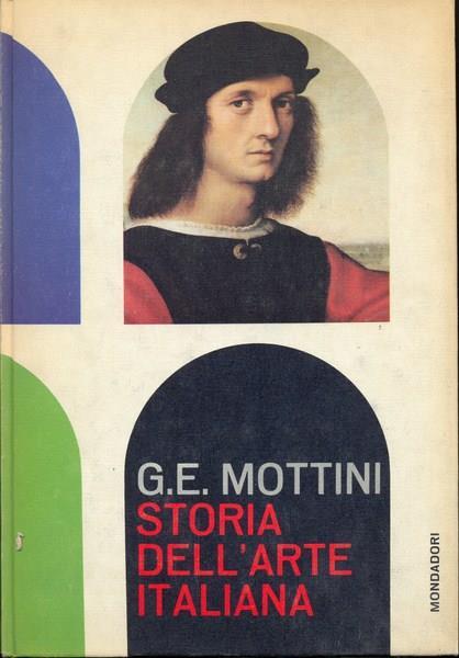 Storia dell'arte italiana - Edoardo Mottini - copertina