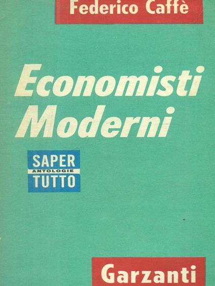Economisti moderni - copertina