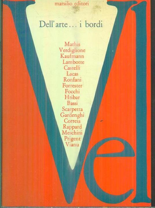 Dell'arte i bordi - copertina