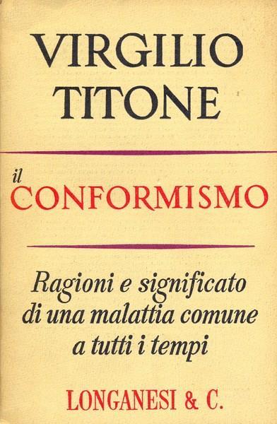 Il conformismo - Virgilio Titone - copertina