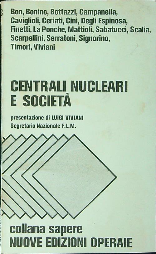 Centrali nucleari e società