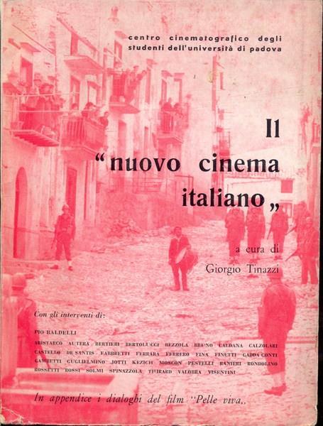 Il nuovo cinema italiano - Giorgio Tinazzi - copertina