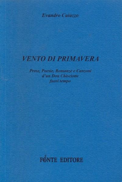 Vento di primavera - copertina