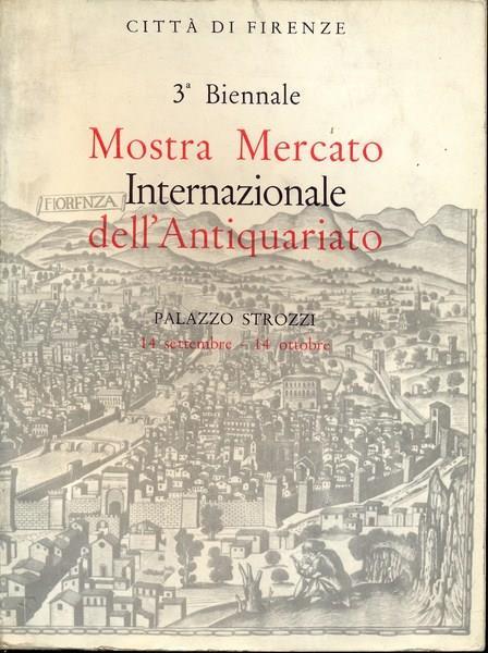 3 Biennale Mostra mercato internazionale dell'Antiquariato - copertina