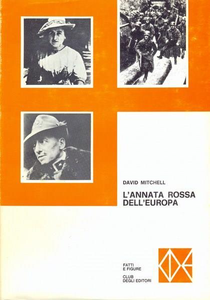 L' annata rossa dell'Europa - David Mitchell - copertina