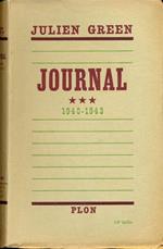 Journal 1940-1943- in lingua francese