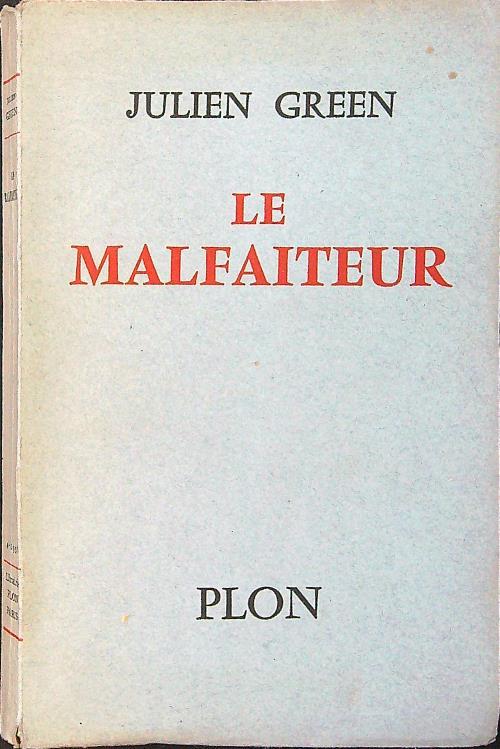 Le malfaiteur- in lingua francese