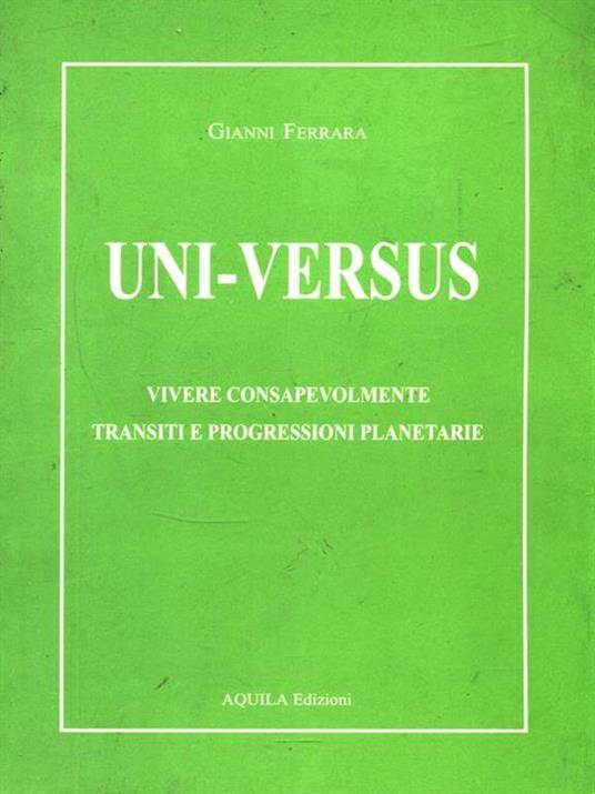 Uni-versus - copertina