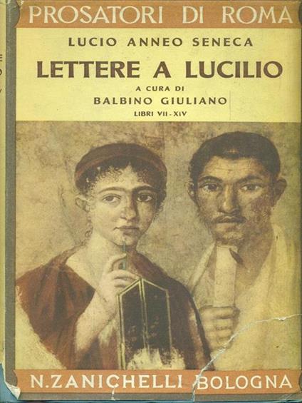 Lettere a Lucilio. Libri VII-XIV - L. Anneo Seneca - copertina