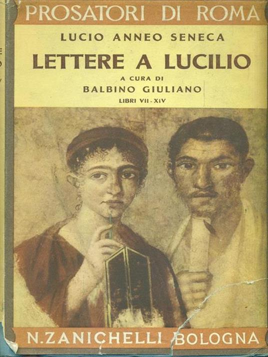 Lettere a Lucilio. Libri VII-XIV - L. Anneo Seneca - copertina