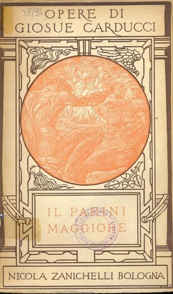 Il Parini maggiore - Giosuè Carducci - copertina