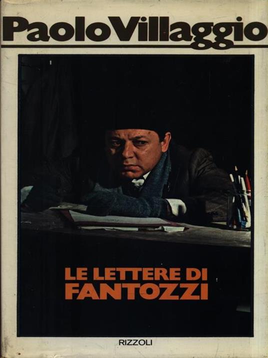 Le Lettere di Fantozzi - Paolo Villaggio - copertina