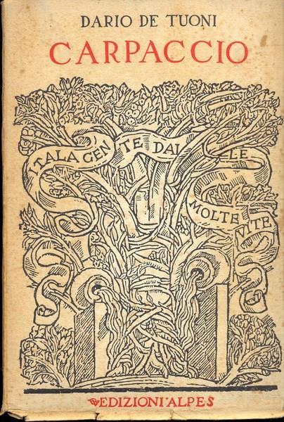 Carpaccio - Dario De Tuoni - copertina