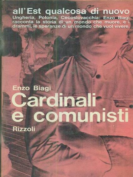Cardinali e comunisti - Enzo Biagi - copertina
