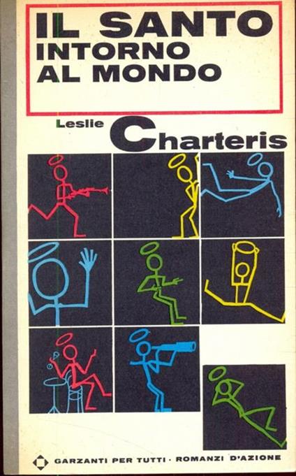 Il santo intorno al mondo - Leslie Charteris - copertina