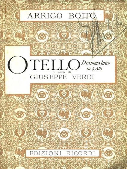 Otello - Giuseppe Verdi - copertina