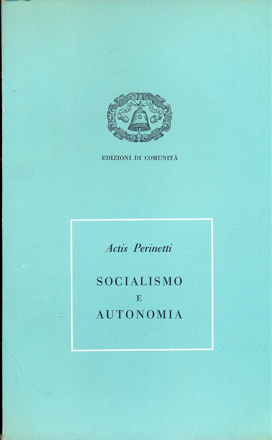 Socialismo e autonomia
