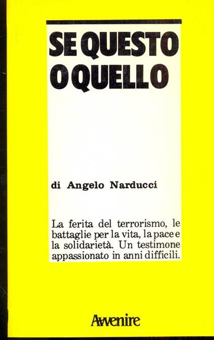 Se questo o quello - copertina